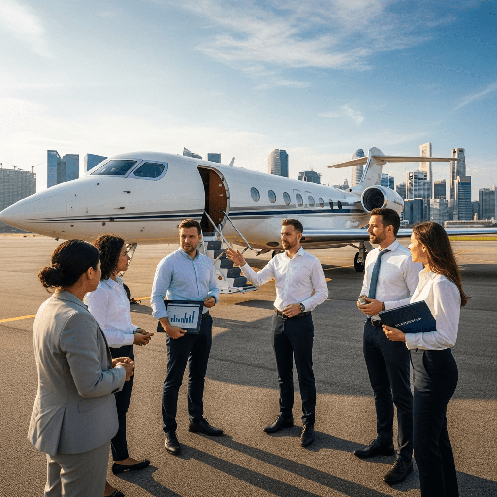 Private Jet Marketing Singapore: Best Exclusive Tactics Private Jet Marketing Singapore: Reaching the Apex of Luxury Clientele