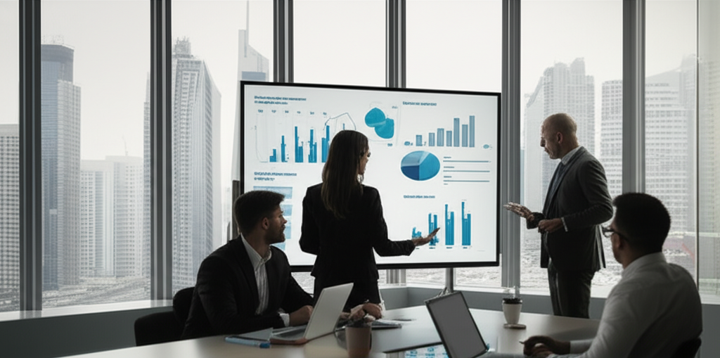 Law firm marketing Dubai: A Winning Blueprint Generate a realistic, high-quality, relevant image prompt for an article about: Law firm marketing D