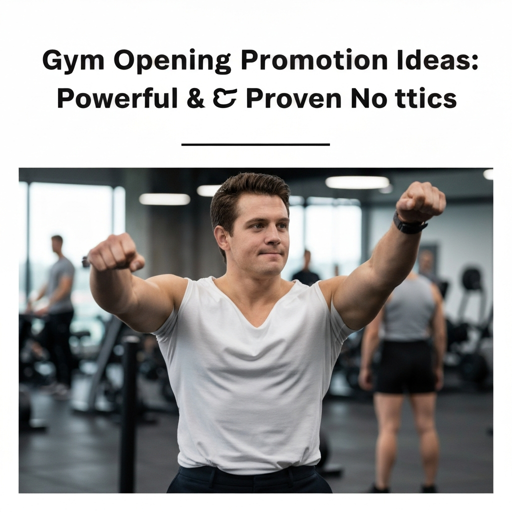 Gym Opening Promotion Ideas: Powerful & Proven Tactics