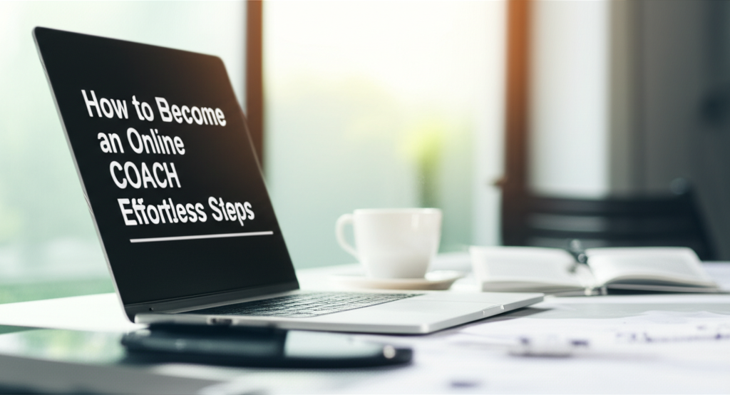 How to Become an Online Coach: Effortless Steps
